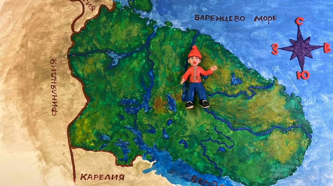 Шестиклассник создал пластилиновый мультфильм о Заполярье