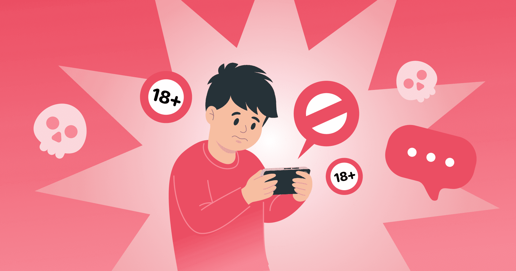 Ребёнок использует приложения 18+. Что делать?