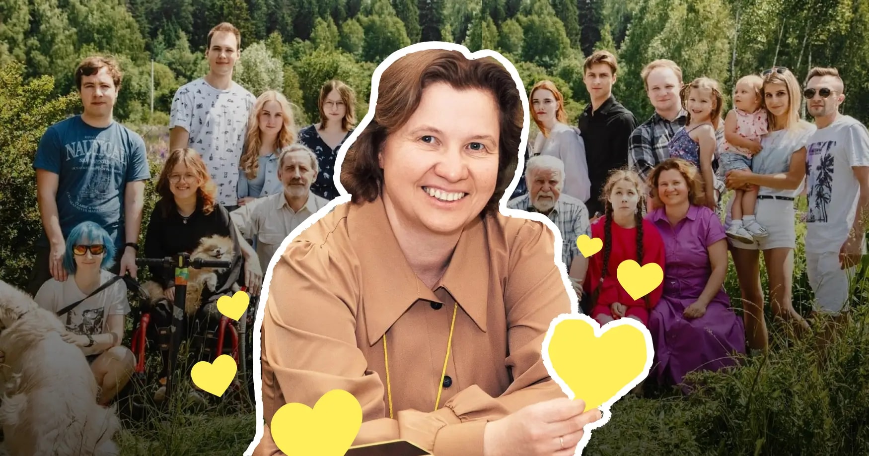 «Я их выращу и пойду на курорт лежать под пальмой». История Ольги Оводовой, мамы девятерых детей