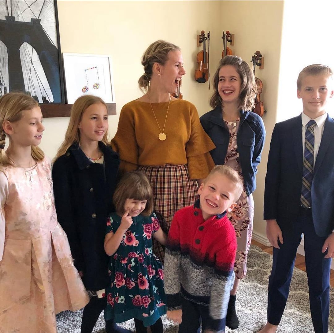 Фото: соцсети Moms of truth Руби Франке с детьми в 2018 году