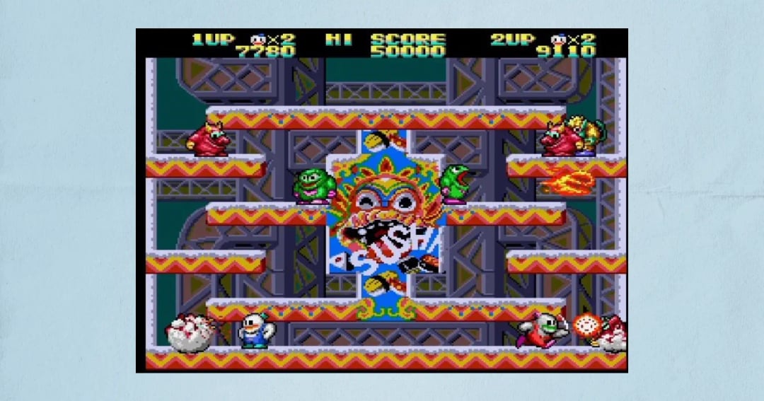 Snow Bros Игры Sega: Snow Bros
