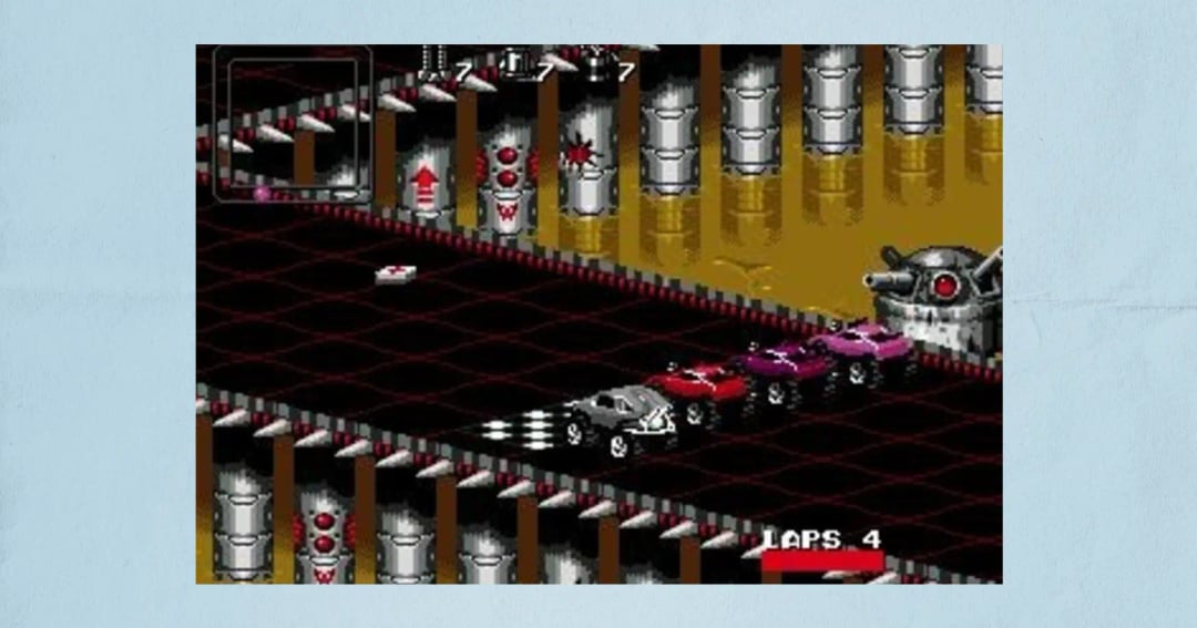 Rock n’ Roll Racing Игра на Сегу Rock n’ Roll Racing