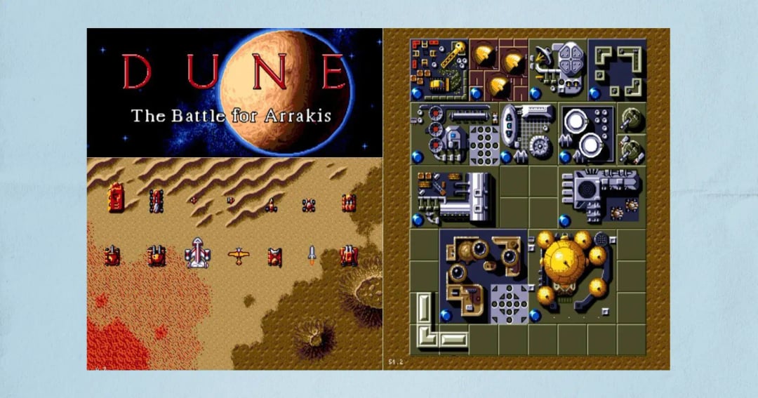 Dune: The Battle for Arrakis Игра Sega стратегия: Dune: The Battle for Arrakis