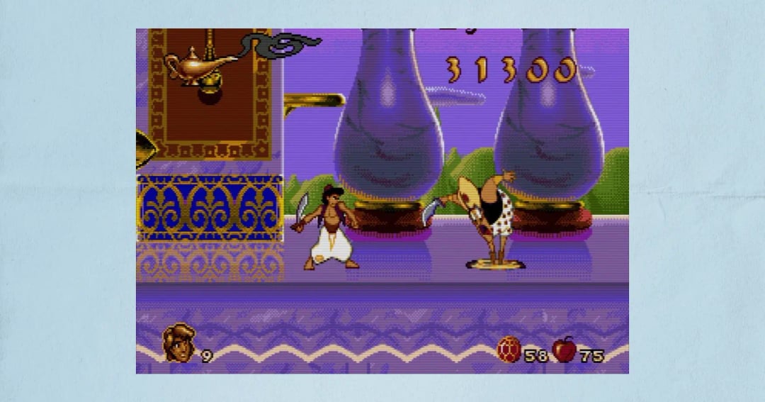 Disney’s Aladdin Игра Алладин на Сеге